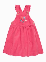 Frugi Pink Isla Dungaree Dress - Image 1 of 3