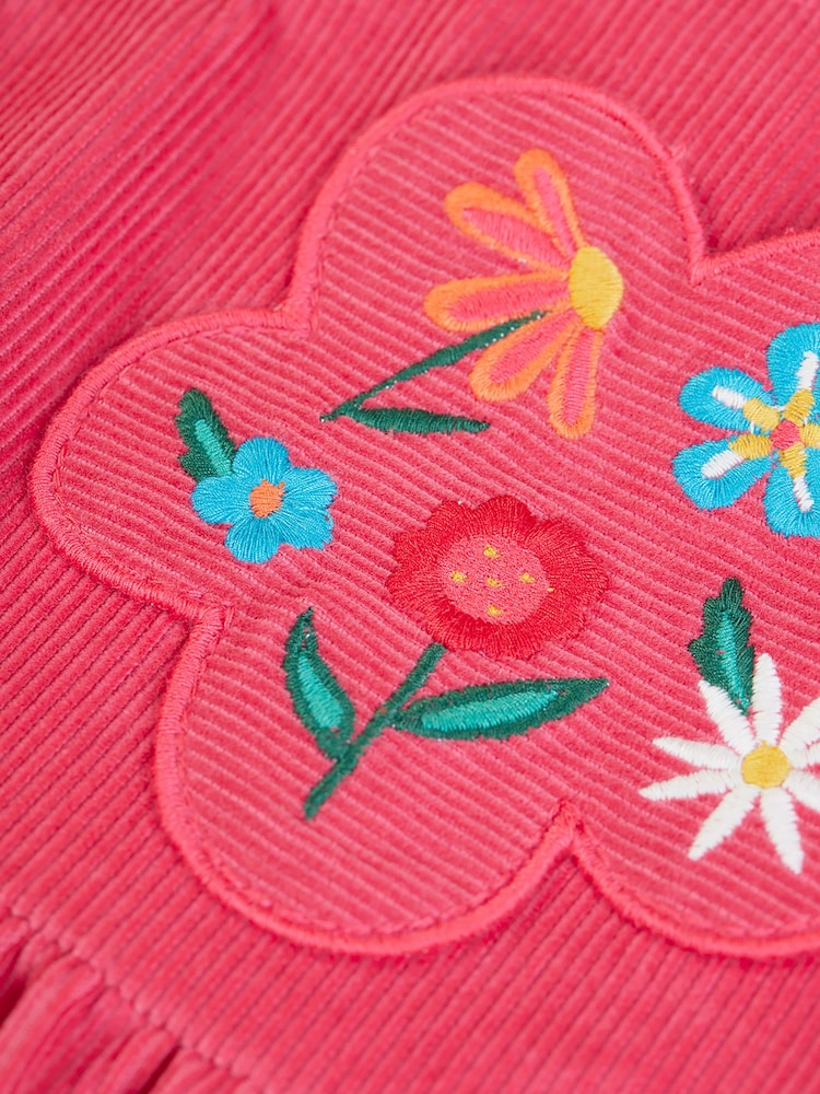 Frugi Pink Isla Dungaree Dress - Image 3 of 3 Frugi Pink Isla Dungaree Dress - Image 3 of 3