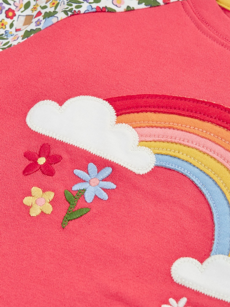 Frugi Pink Halloween Jamie Jim Jams Pyjamas - Image 3 of 3 Frugi Pink Halloween Jamie Jim Jams Pyjamas - Image 3 of 3