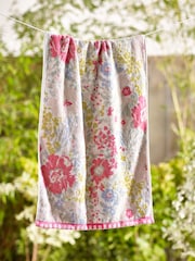 Multi Floral Towel 100% Cotton - Image 2 of 4