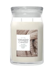 Yankee Candle Warm Cashmere Signature Large Jar 2 Wick Candle - Image 1 of 1