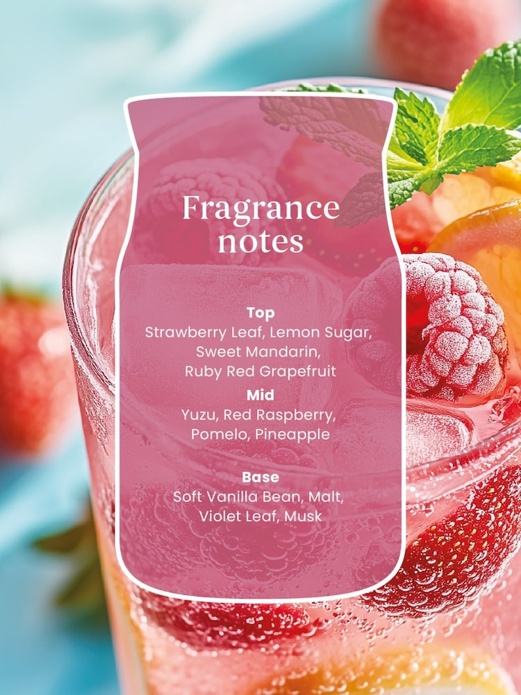 Yankee Candle Iced Berry Lemonade Signature Medium Jar Boxed Candle - Image 2 of 3 Yankee Candle Iced Berry Lemonade Signature Medium Jar Boxed Candle - Image 2 of 3