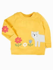 Frugi Yellow Halloween Easy On Jumper - Image 1 of 3