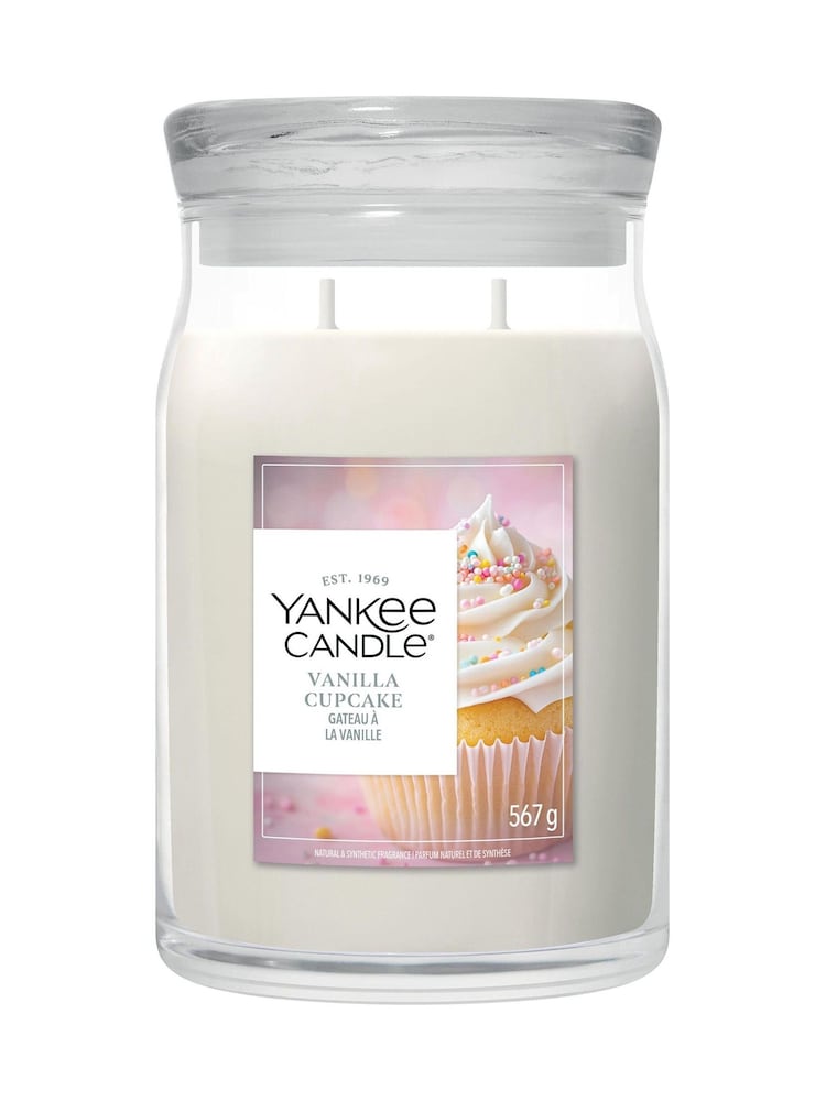 Yankee Candle Vanilla Cupcake Signature Medium Jar 2 Wick Candle - Image 1 of 1