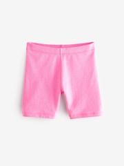 Fluro Pink Cycle Shorts (3-16yrs) - Image 1 of 3