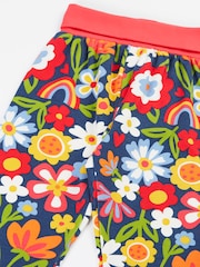Frugi Blue Piper Printed Parsnip Joggers - Image 2 of 3