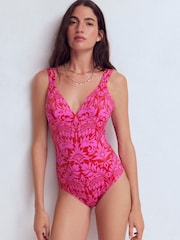 Boden Pink Arles Swimsuit - Image 3 of 7