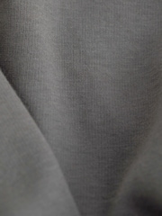 Grey Rib Fleece Thermal Long Sleeve Top - Image 7 of 7