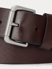 Polo Ralph Lauren Brown Leather Jeans Belt - Image 2 of 2