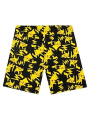 Character Yellow Pokemon Short 100% Cotton Pyjamas - Image 3 of 8