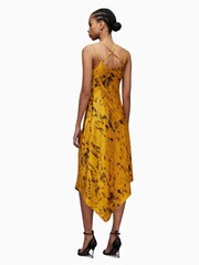AllSaints Yellow Marta Ronnie Dress - Image 3 of 7