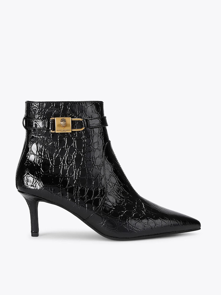 Kurt Geiger London Black Brixton Ankle Boots - Image 2 of 5 Kurt Geiger London Black Brixton Ankle Boots - Image 2 of 5