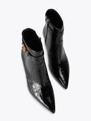 Kurt Geiger London Black Brixton Ankle Boots - Image 4 of 5