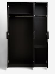 Black Flynn Triple Wardrobe - Image 2 of 8