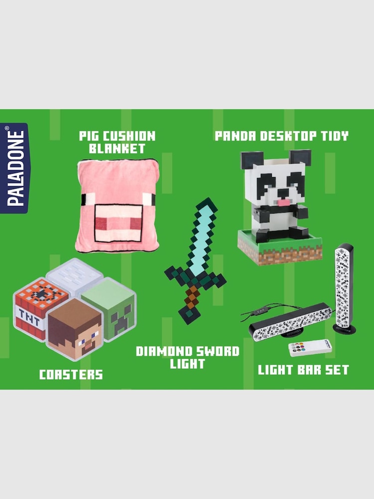 Paladone Minecraft Creeper Cushion Blanket - Image 4 of 4
