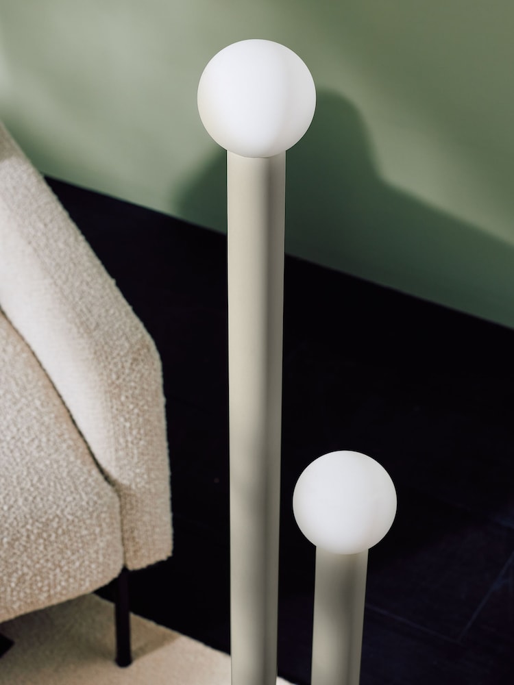 MADE.COM Cream Graysen Floor Lamp - Image 3 of 3