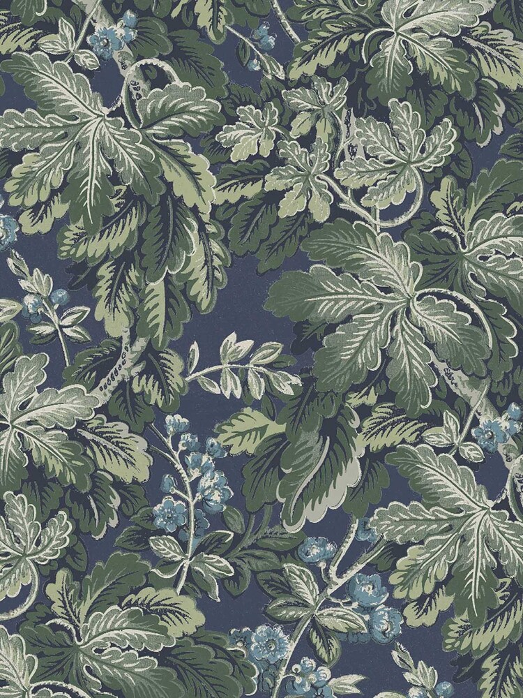 Woodchip & Magnolia Blue Avar Wallpaper - Image 2 of 3
