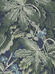 Woodchip & Magnolia Blue Avar Wallpaper - Image 3 of 3
