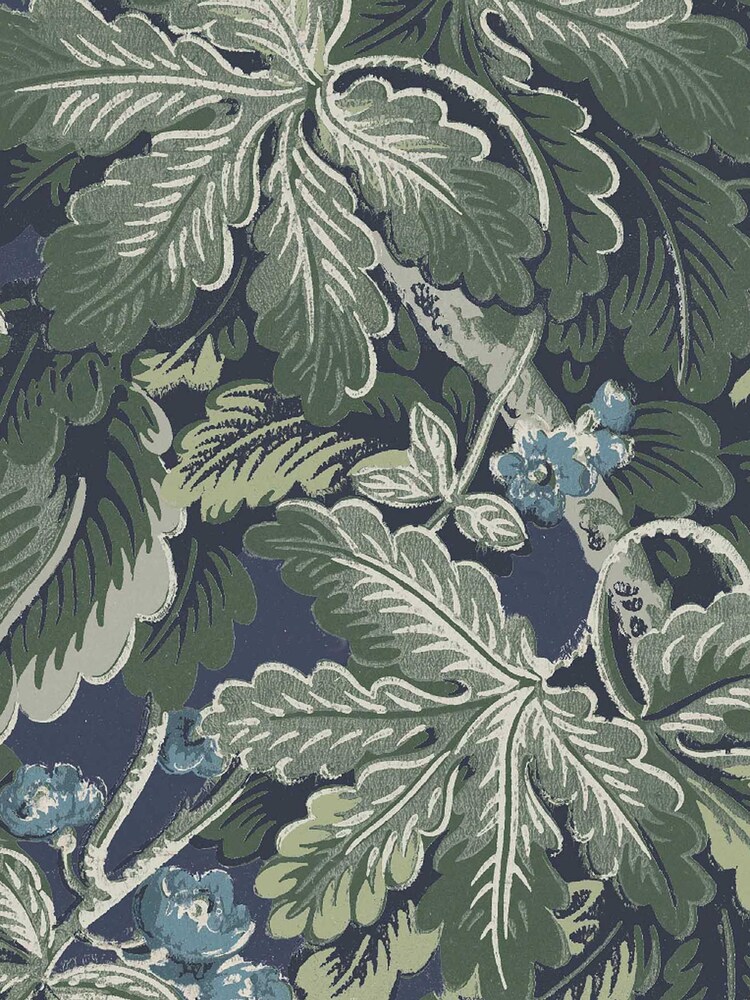 Woodchip & Magnolia Blue Avar Wallpaper - Image 3 of 3