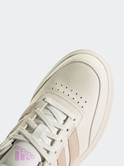 adidas Cream adidas Court Block Animal Trainers - Image 6 of 7