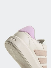 adidas Cream adidas Court Block Animal Trainers - Image 7 of 7