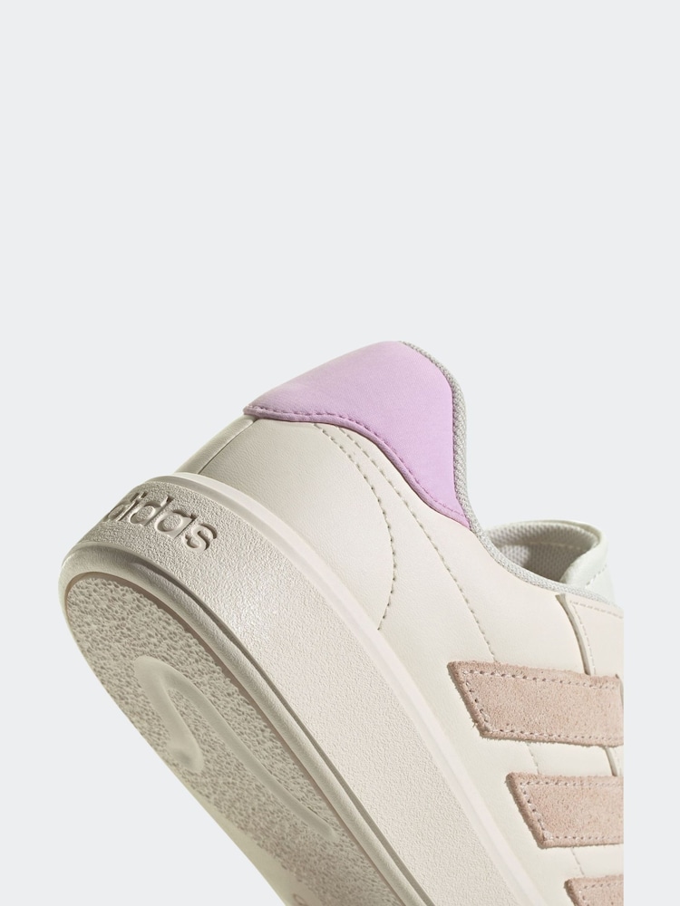 adidas Cream adidas Court Block Animal Trainers - Image 7 of 7