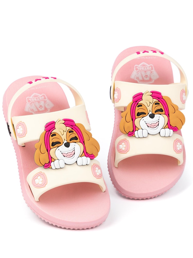 Vanilla Underground Pink Girls Paw Patrol Disney Sandals - Image 1 of 5