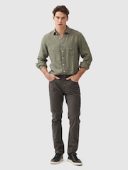 Rodd & Gunn Green Straight Fit Jeans - Image 3 of 5
