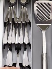 Joseph Joseph Grey DrawerStore Cutlery Utensil Gadget Organiser - Image 4 of 7