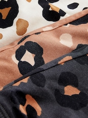 Brown/Cream Short Pyjamas 3 Pack (3-16yrs) - Image 11 of 11