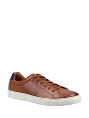Hush Puppies Colton Cupsole Brown Trainers - Image 2 of 4