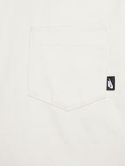 Nike White Club Button Down Shacket - Image 7 of 7