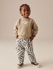 Cement Stone Slogan Crew Neck 100% Cotton Sweatshirt (3mths-7yrs) - Image 1 of 5