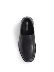 Pavers Gents Slip On Smart Black Shoes - Image 4 of 5