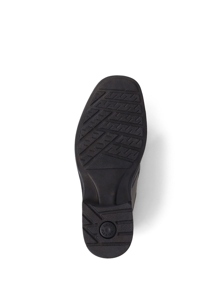 Pavers Gents Slip On Smart Black Shoes - Image 5 of 5
