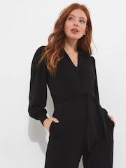 Joe Browns Black Charming Zipped Jumpsuit - Image 3 of 4