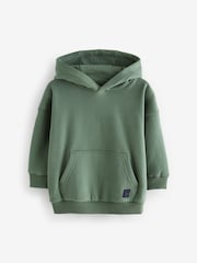 Khaki Green Long Sleeve Soft Touch Hoodie (3mths-7yrs) - Image 1 of 3
