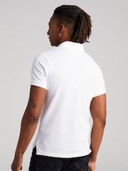 Tommy Hilfiger White 1985 Slim Polo Shirt - Image 4 of 5