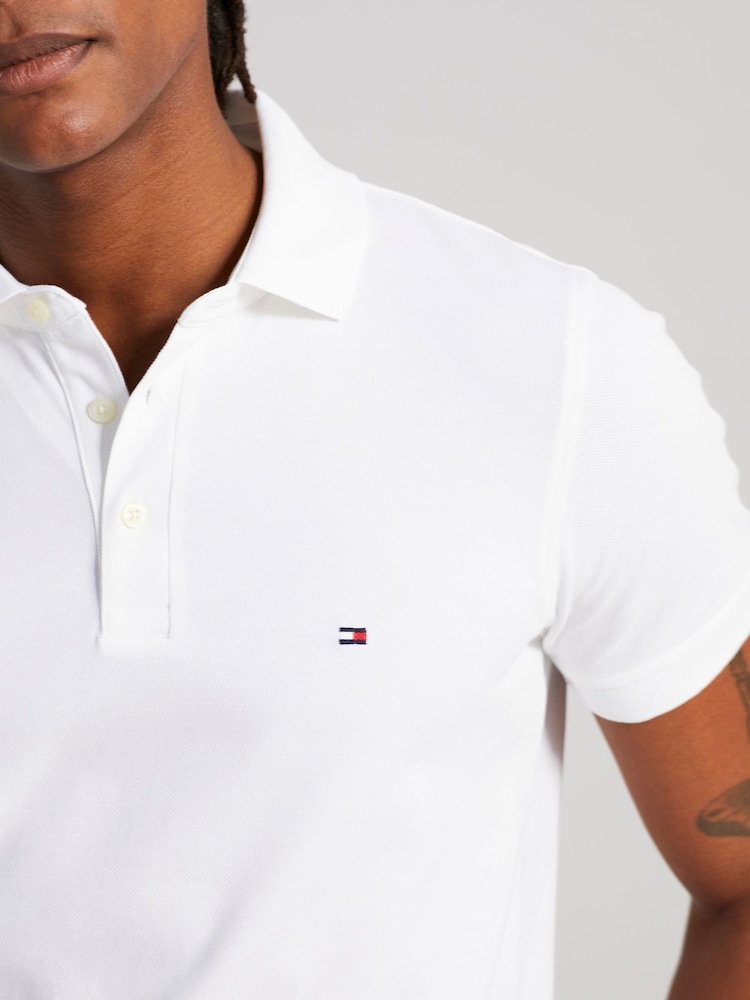 Белый - Tommy Hilfiger 1985 Тонкая рубашка-поло - Image 5 of 5 Белый - Tommy Hilfiger 1985 Тонкая рубашка-поло - Image 5 of 5