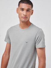 Темно-синий/серый - Набор из 2 футболок Emporio Armani Bodywear - Изображение 4 из 11