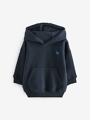 Navy Blue - Long Sleeve Soft Touch Hoodie (3mths-7yrs) - Image 1 of 1