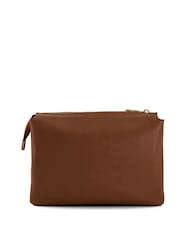 Dune London Brown Dalliance Small Pocket Front Cross-Body Bag - Image 4 of 6