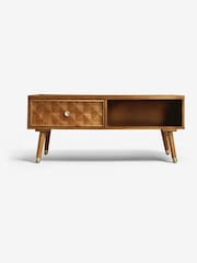 Dark Lloyd Mango Wood Storage Coffee Table - Image 3 of 10