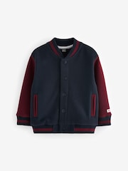Navy/Burgundy Letterman Jacket (3mths-7yrs) - Image 5 of 7