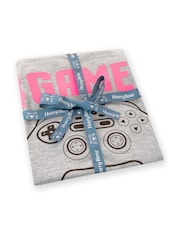 Harry Bear Black Gaming Short 100% Cotton Pyjamas - Image 4 of 5