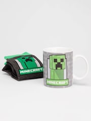 Vanilla Underground Green Minecraft Pusheen Green Mug and Sock Set - Image 3 of 5