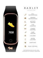 Radley Ladies Series 8 Smart Black Silicone Strap Watch RYS08-2084 - Image 3 of 6
