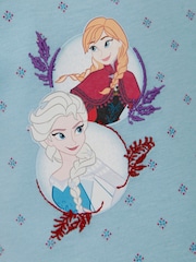 Character Blue Frozen Disney Girls Dress - Image 3 of 7