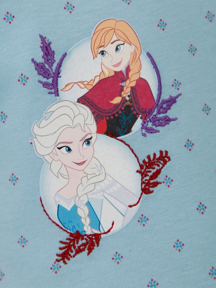 Character Blue Frozen Disney Girls Dress - Image 3 of 7