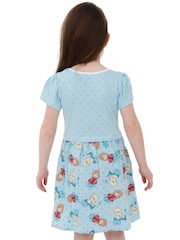 Character Blue Frozen Disney Girls Dress - Image 6 of 7